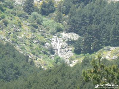 Chorrera de San Mamés-Valle del Lozoya; actividades sierra madrid dibujos de senderismo ecoparque ce